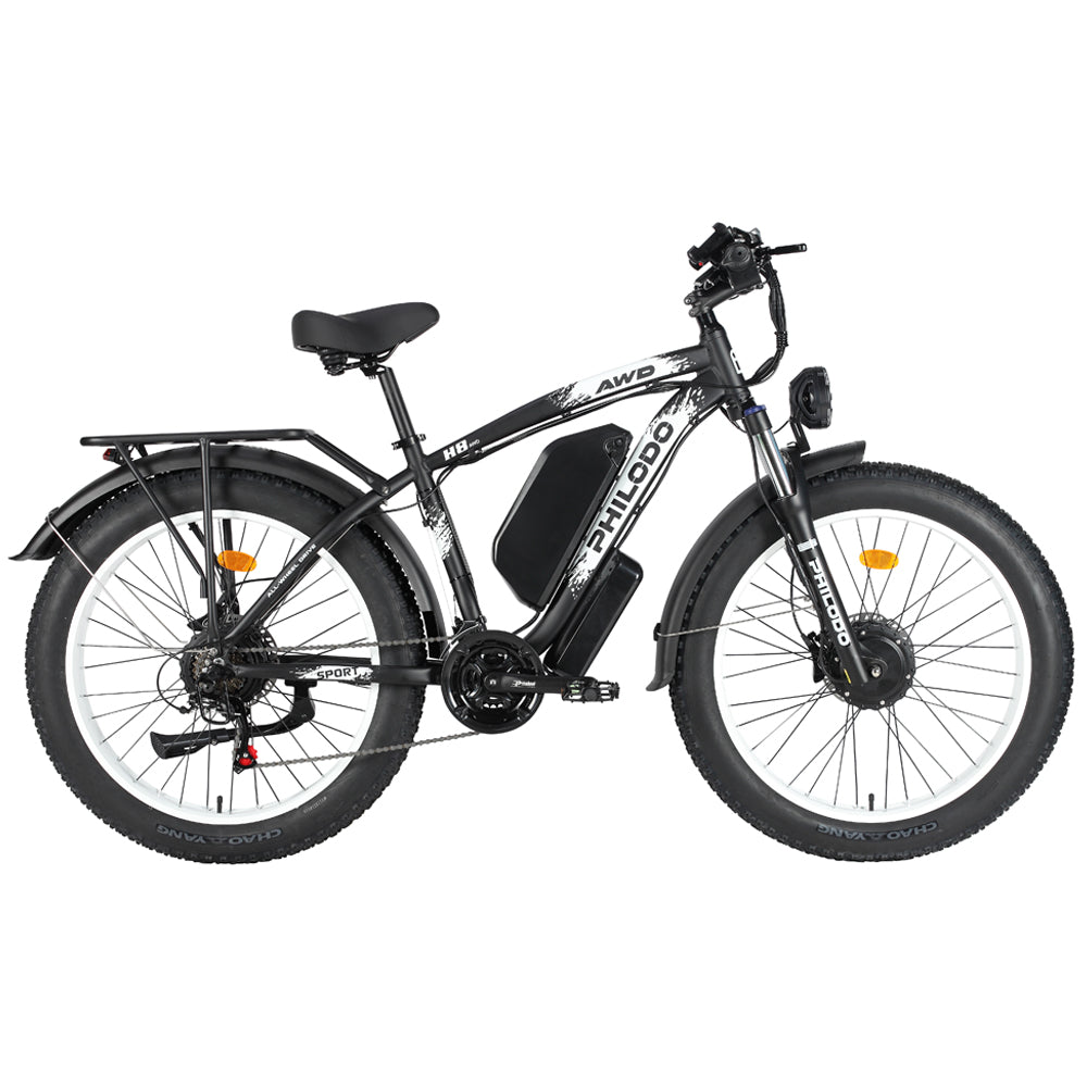 ce electric bicycle PHILODO H8 Dual Motor Fat Tire Electric Bike – PHILODO BIKES