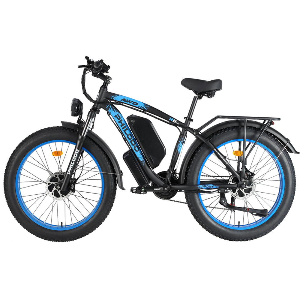 elektrofahrrad second hand H8 Dual Motor Fat Tire Elektrofahrrad – PHILODO BIKES
